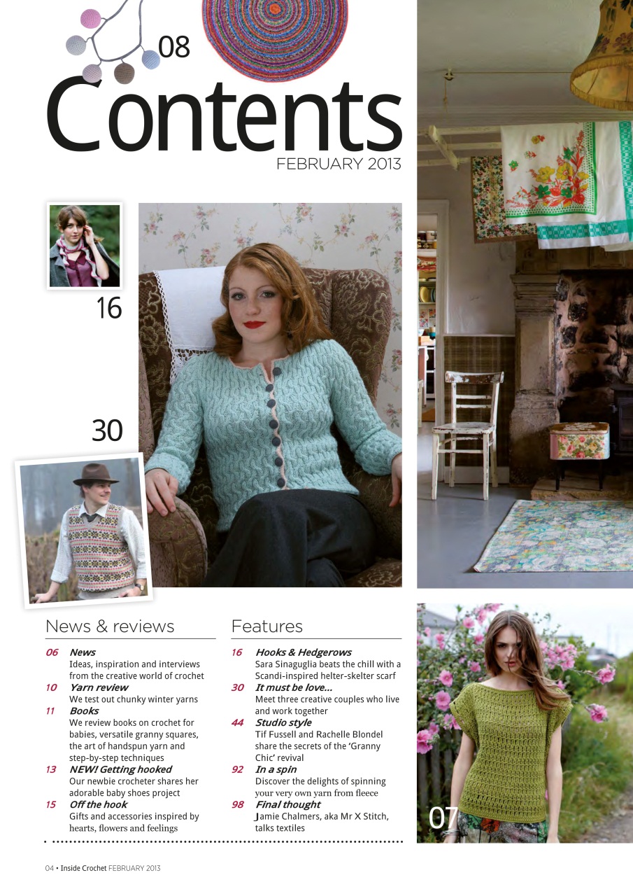 Inside Crochet Preview Pages