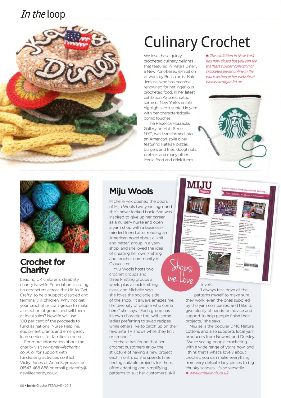 Inside Crochet Preview Pages