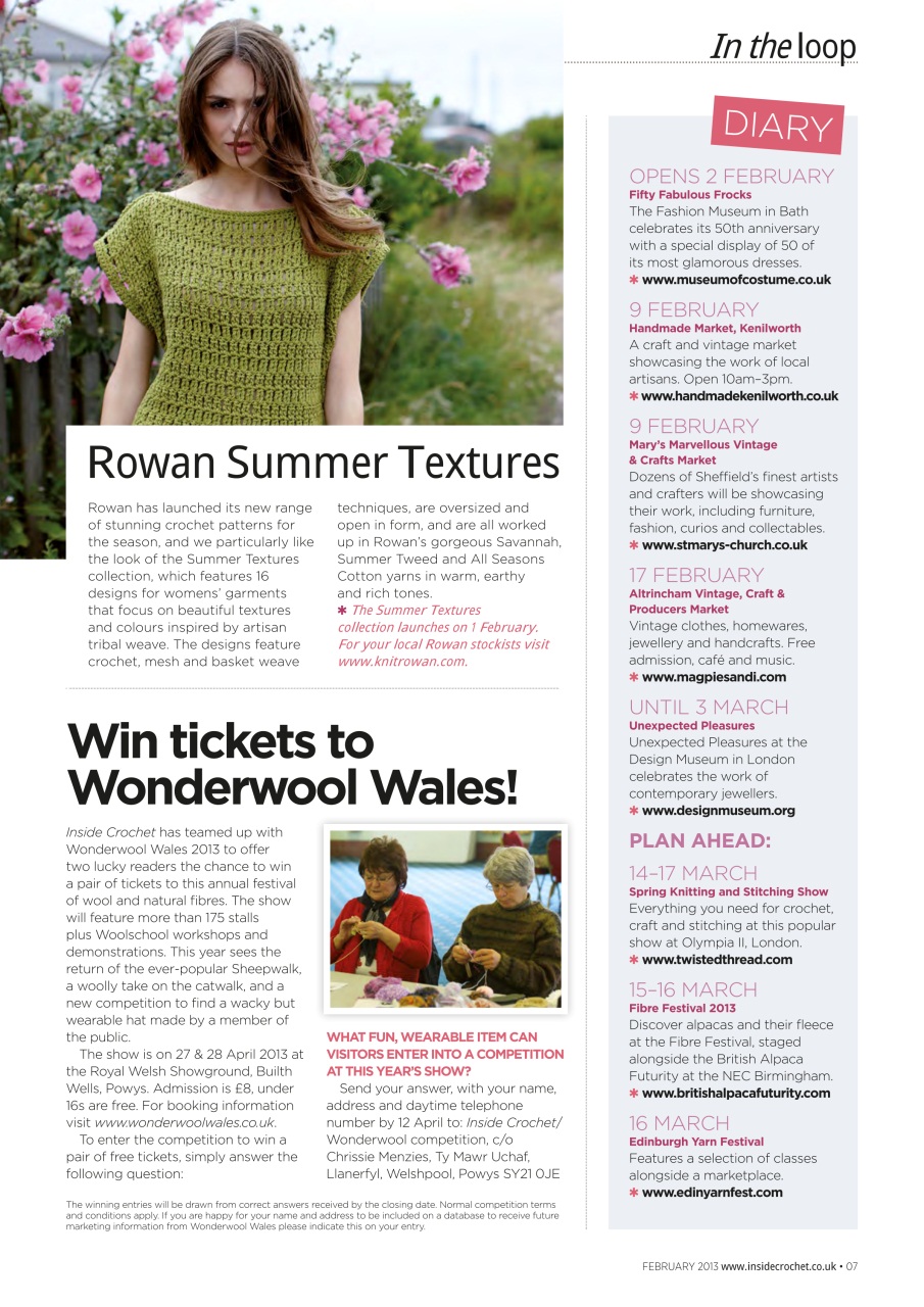 Inside Crochet Preview Pages