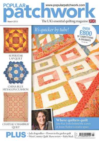 Popular Patchwork Magazine issue March 2013