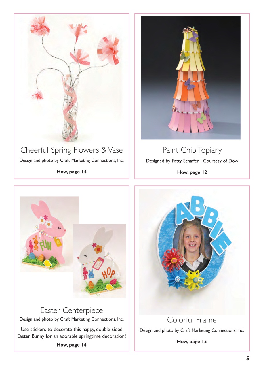 Craft & Home Projects Preview Pages