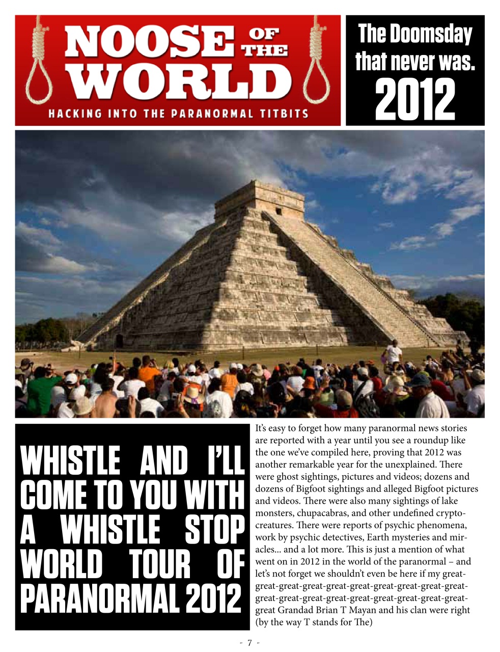 Haunted Magazine Preview Pages