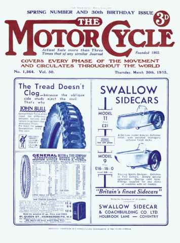 The Classic MotorCycle issue March 1933