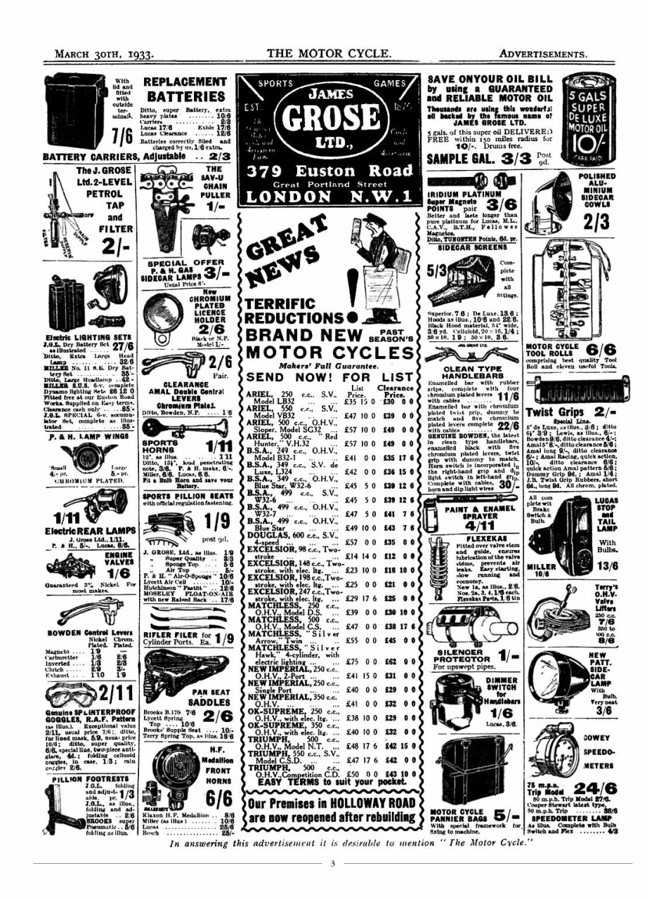 The Classic MotorCycle Preview Pages