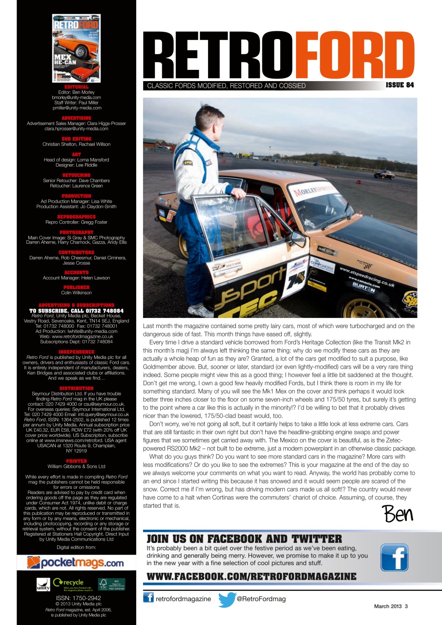 Retro Ford Preview Pages