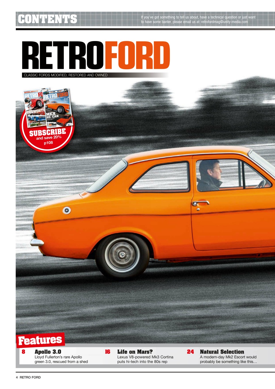 Retro Ford Preview Pages