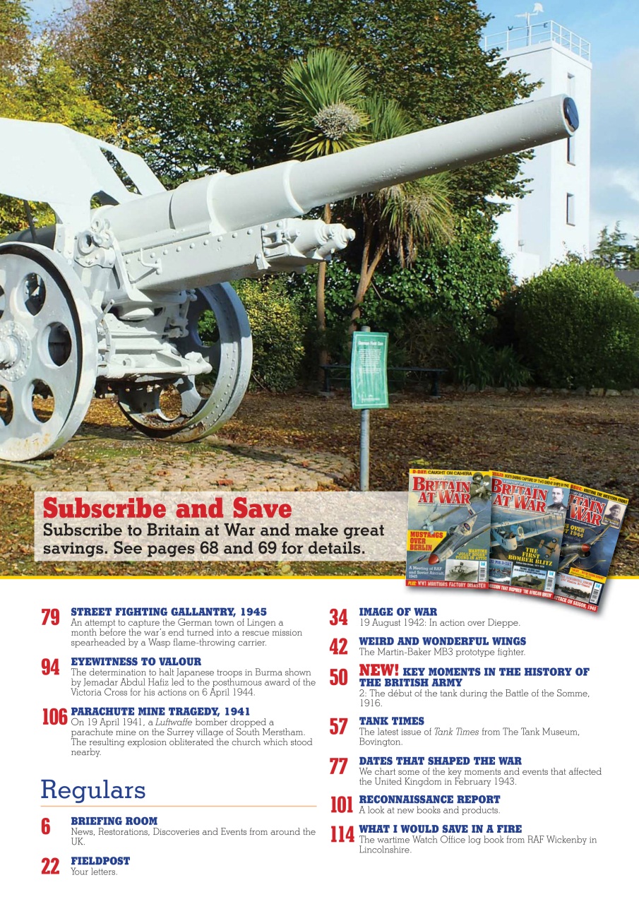 Britain at War Magazine Preview Pages