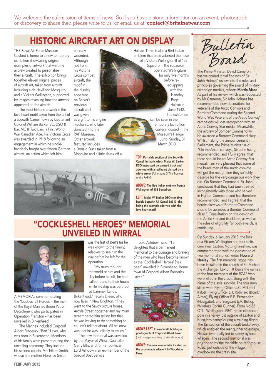 Britain at War Magazine Preview Pages