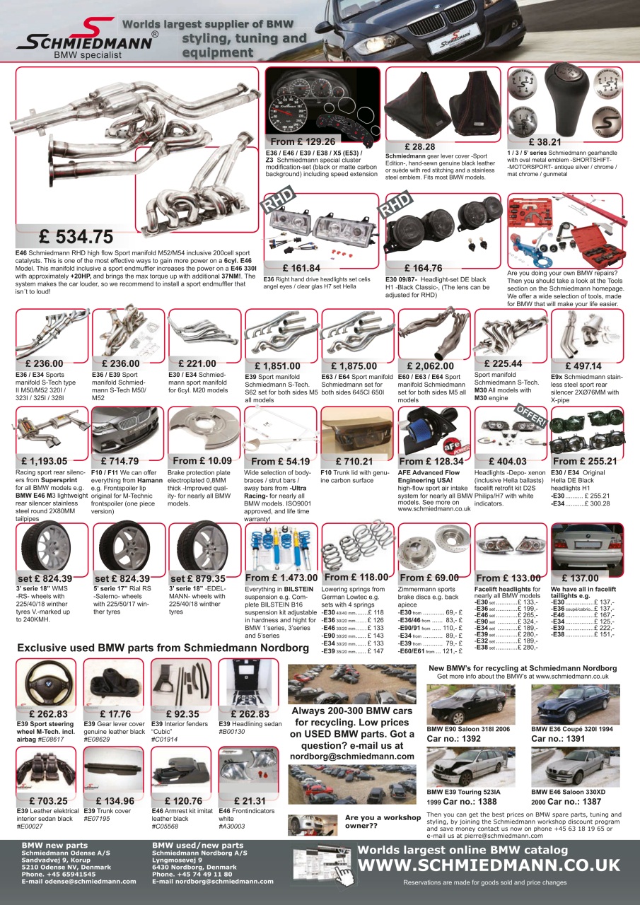 Performance BMW Preview Pages