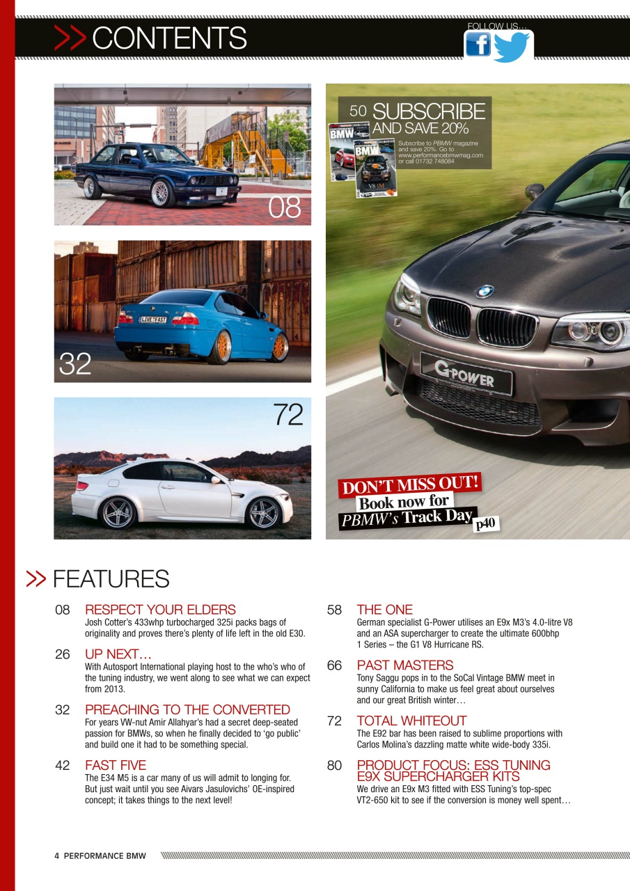 Performance BMW Preview Pages