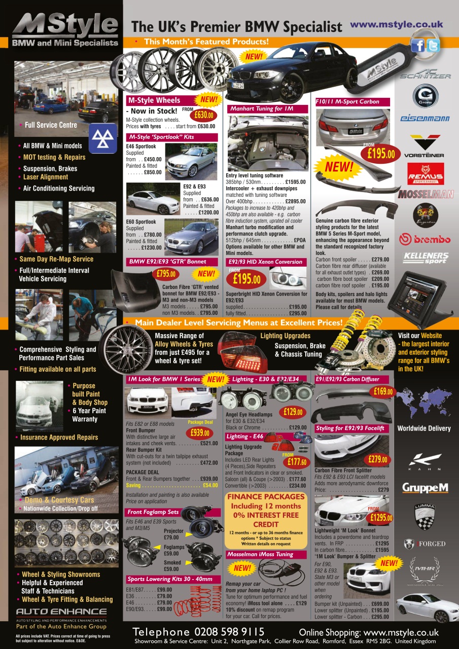 Performance BMW Preview Pages