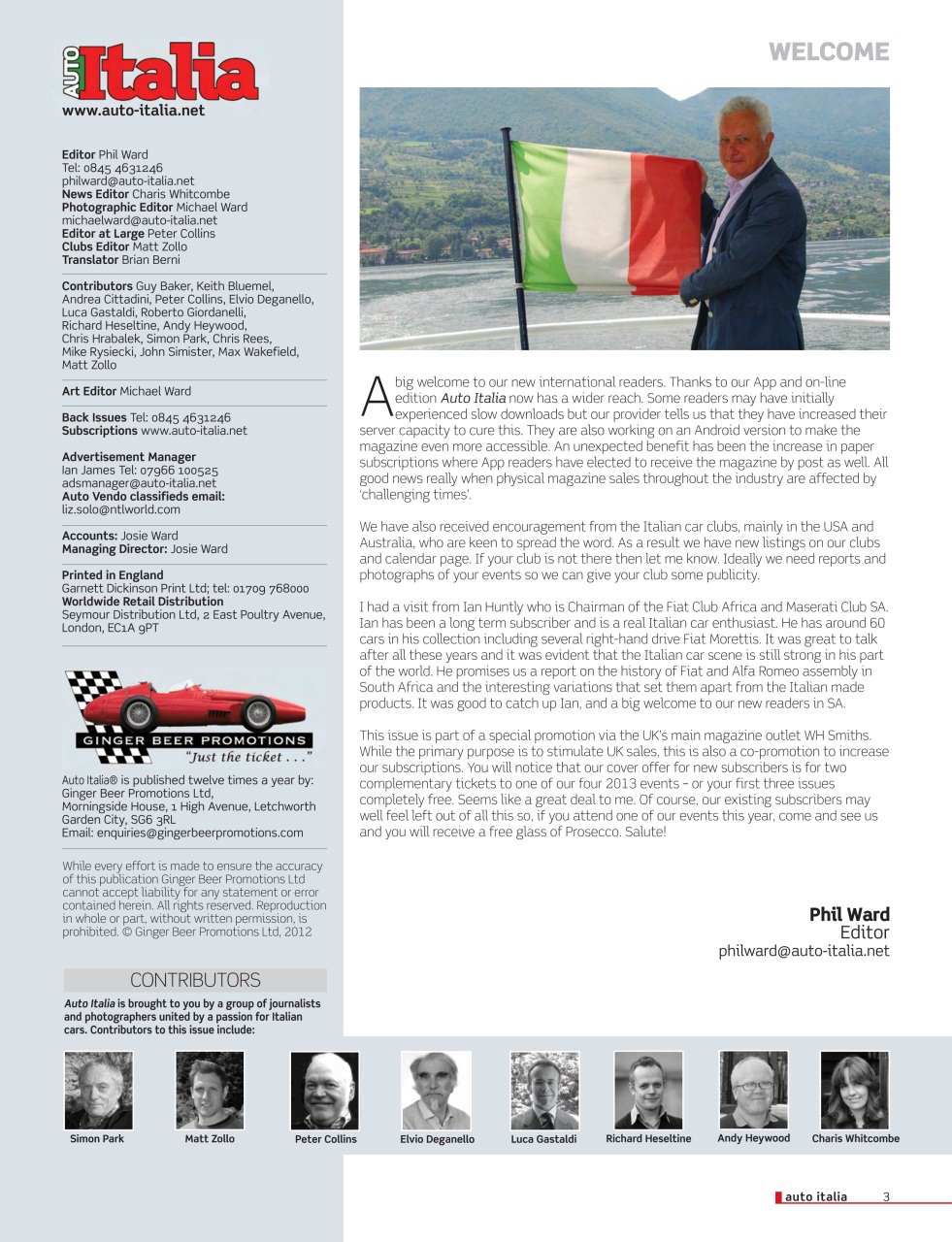 AutoItalia Magazine Preview Pages