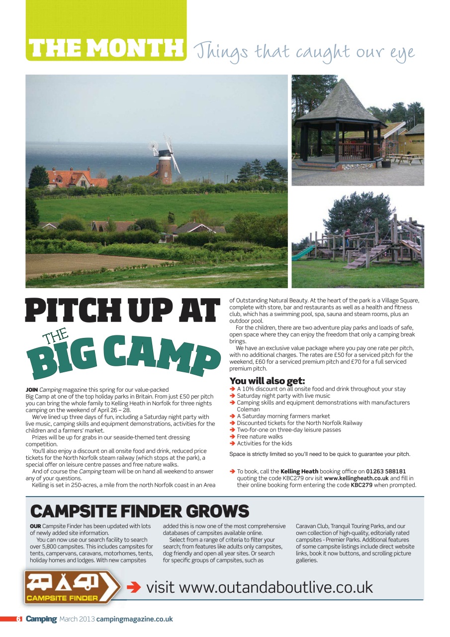 Camping Preview Pages