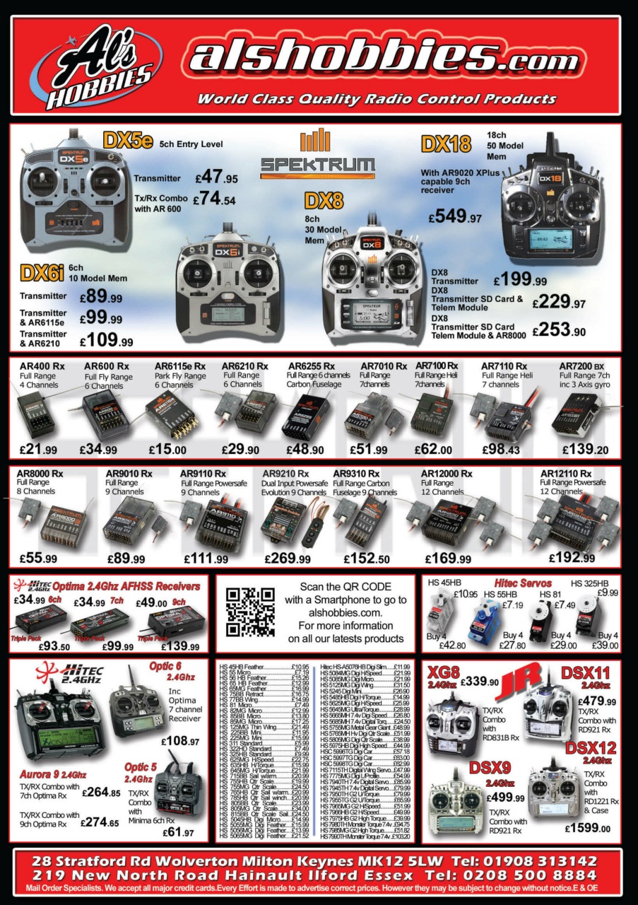Radio Control Model Flyer Preview Pages