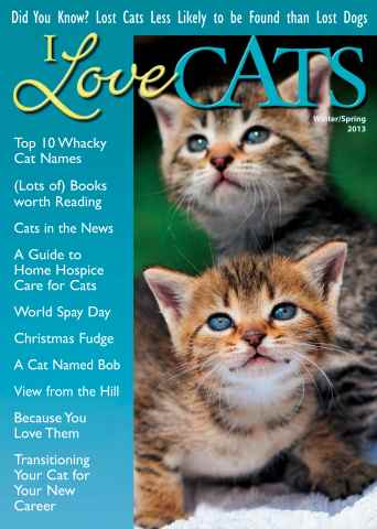 I Love Cats issue Winter-Spring 2013