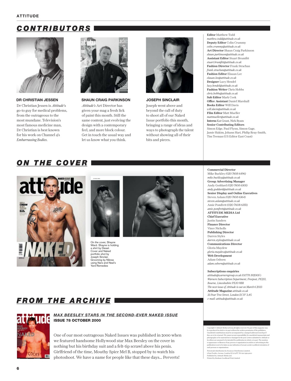 Attitude Preview Pages