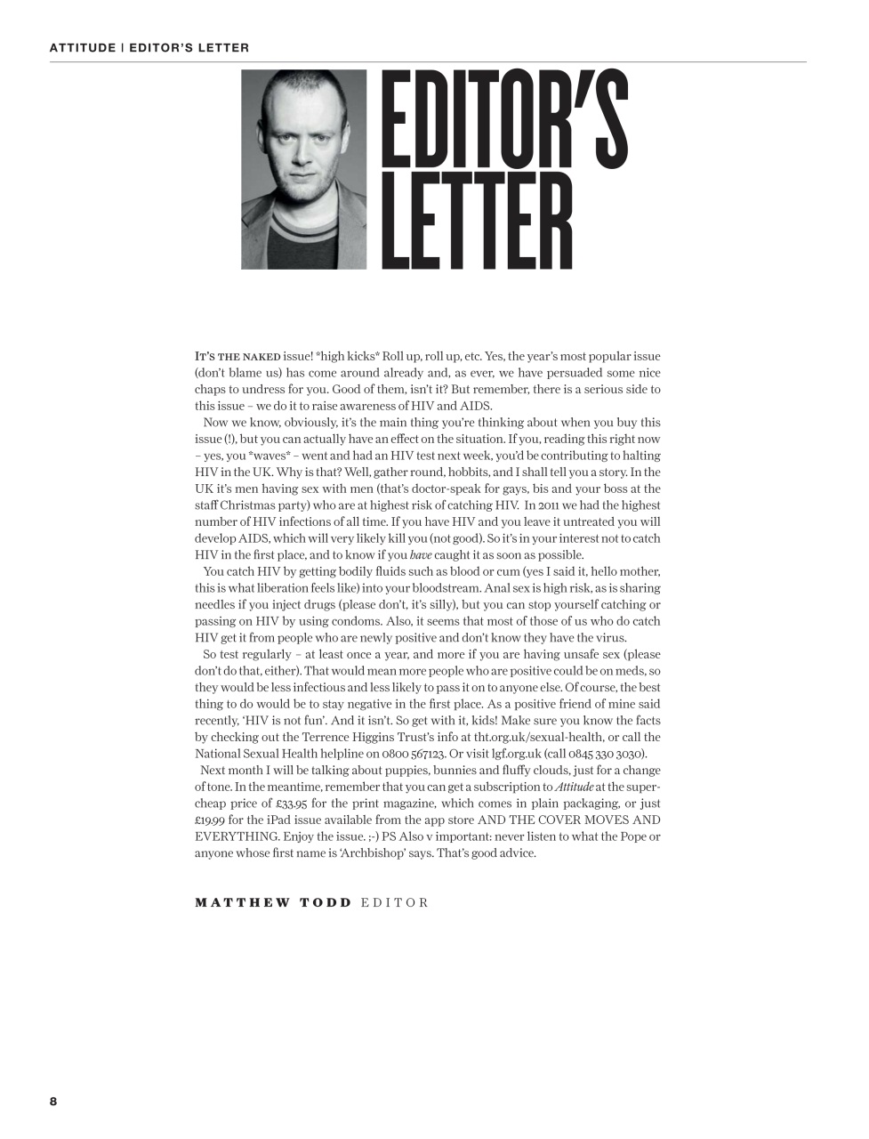 Attitude Preview Pages