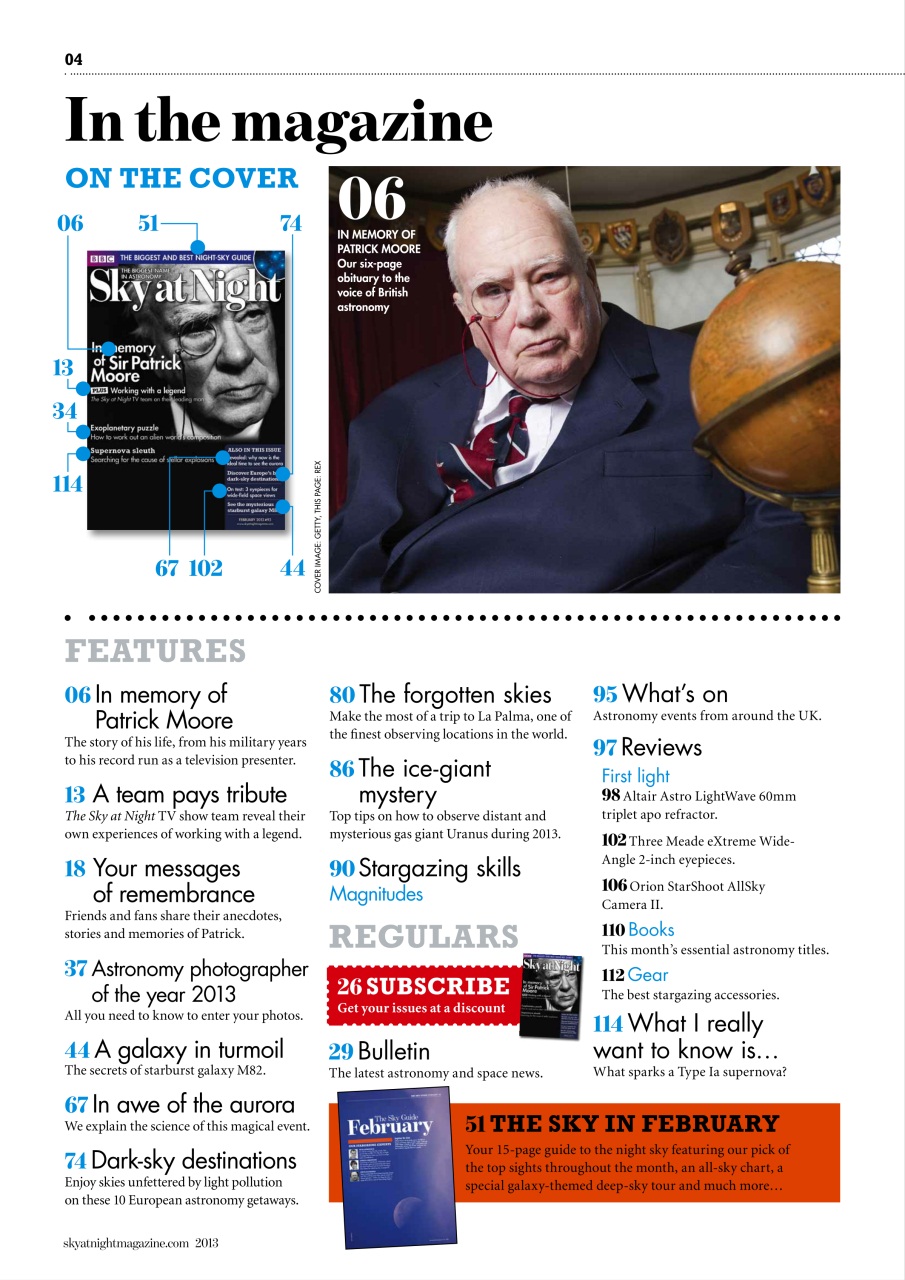 BBC Sky at Night Magazine Preview Pages