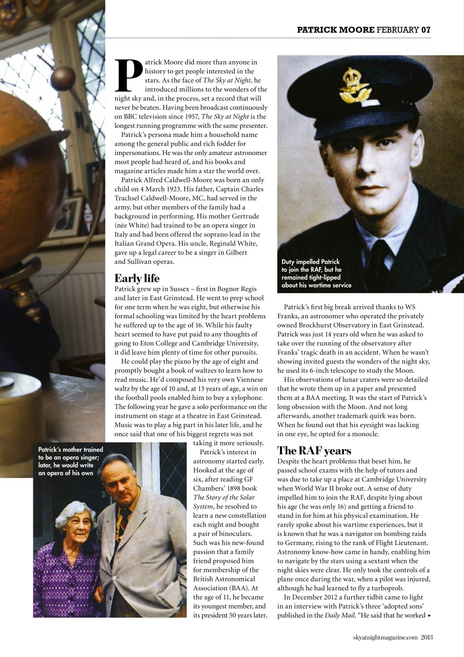 BBC Sky at Night Magazine Preview Pages