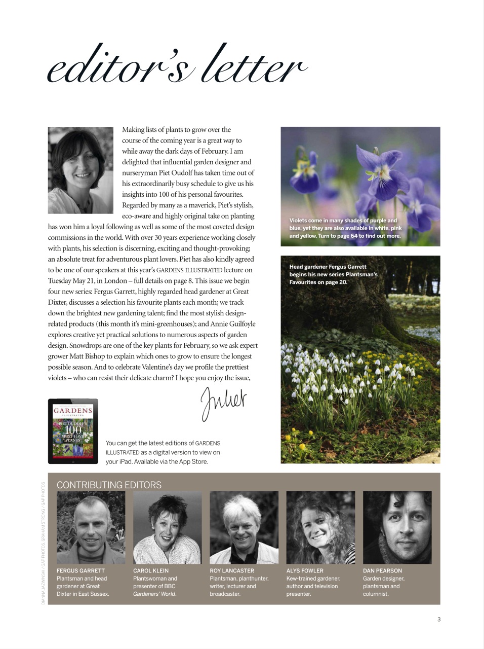 Gardens Illustrated Preview Pages