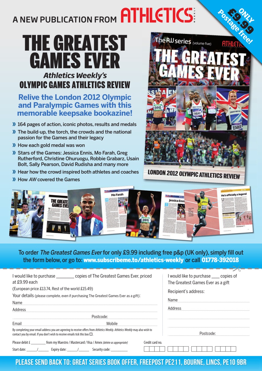 AW – Athletics Weekly Magazine Preview Pages
