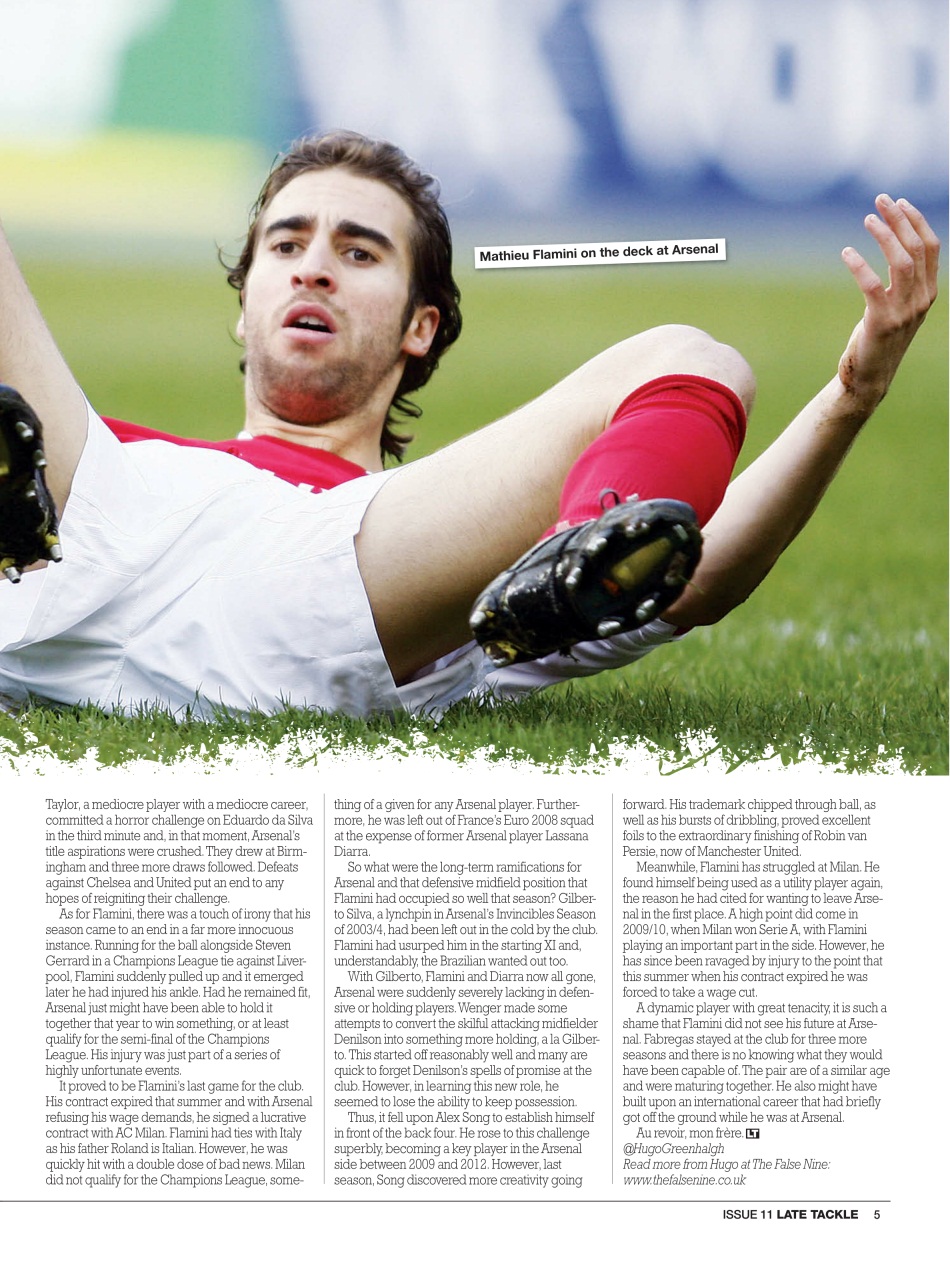 Late Tackle Football Magazine Preview Pages