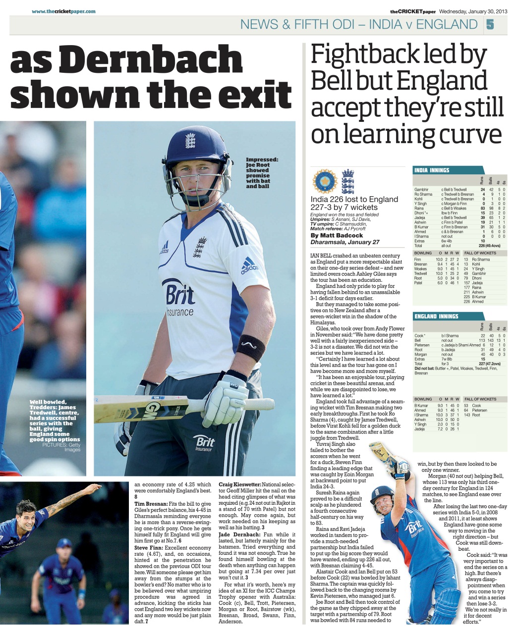 The Cricket Paper Preview Pages