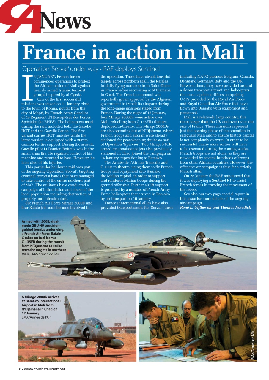 Combat Aircraft Journal Preview Pages