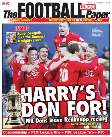 The Football League Paper issue January 27 2013
