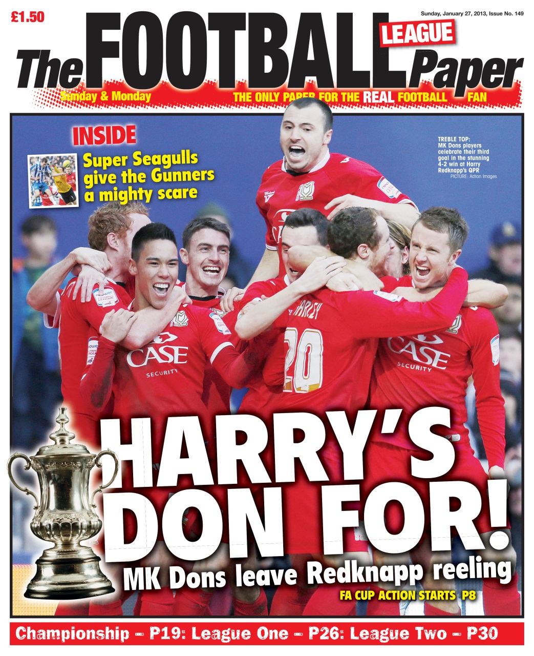 The Football League Paper Preview Pages