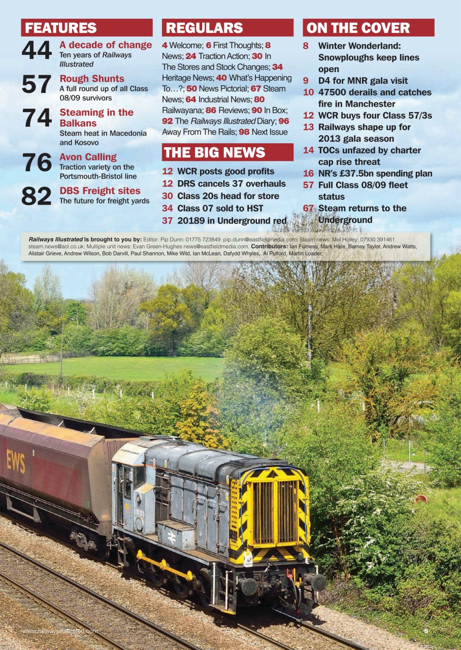 Railways Illustrated Preview Pages