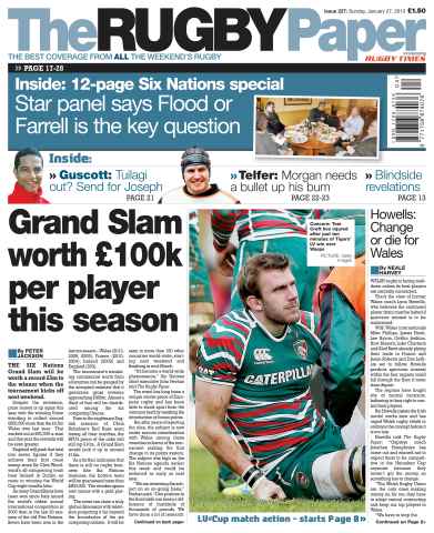 The Rugby Paper issue 27th January 2013