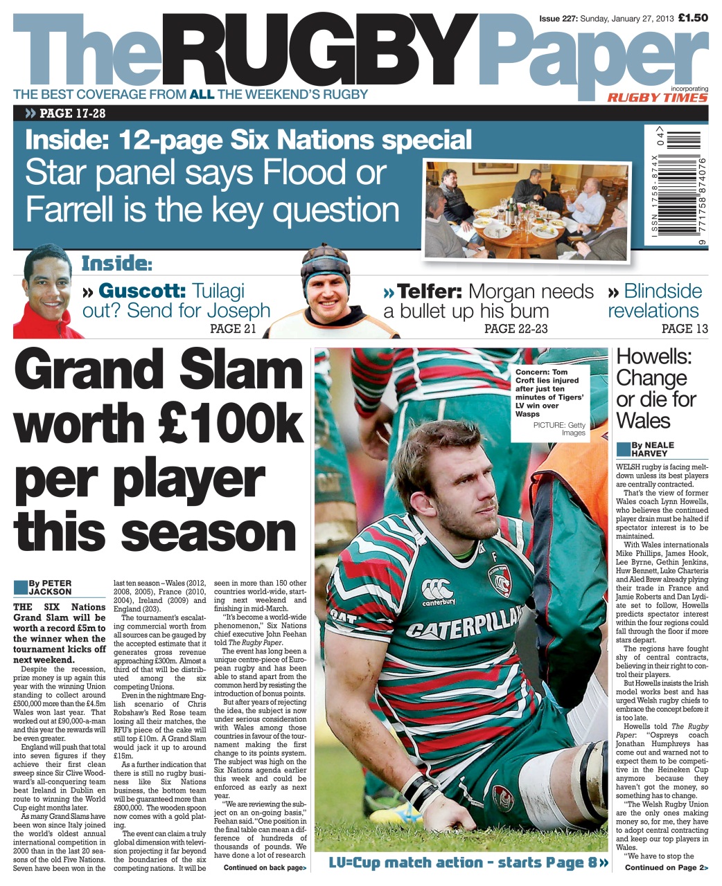 The Rugby Paper Preview Pages
