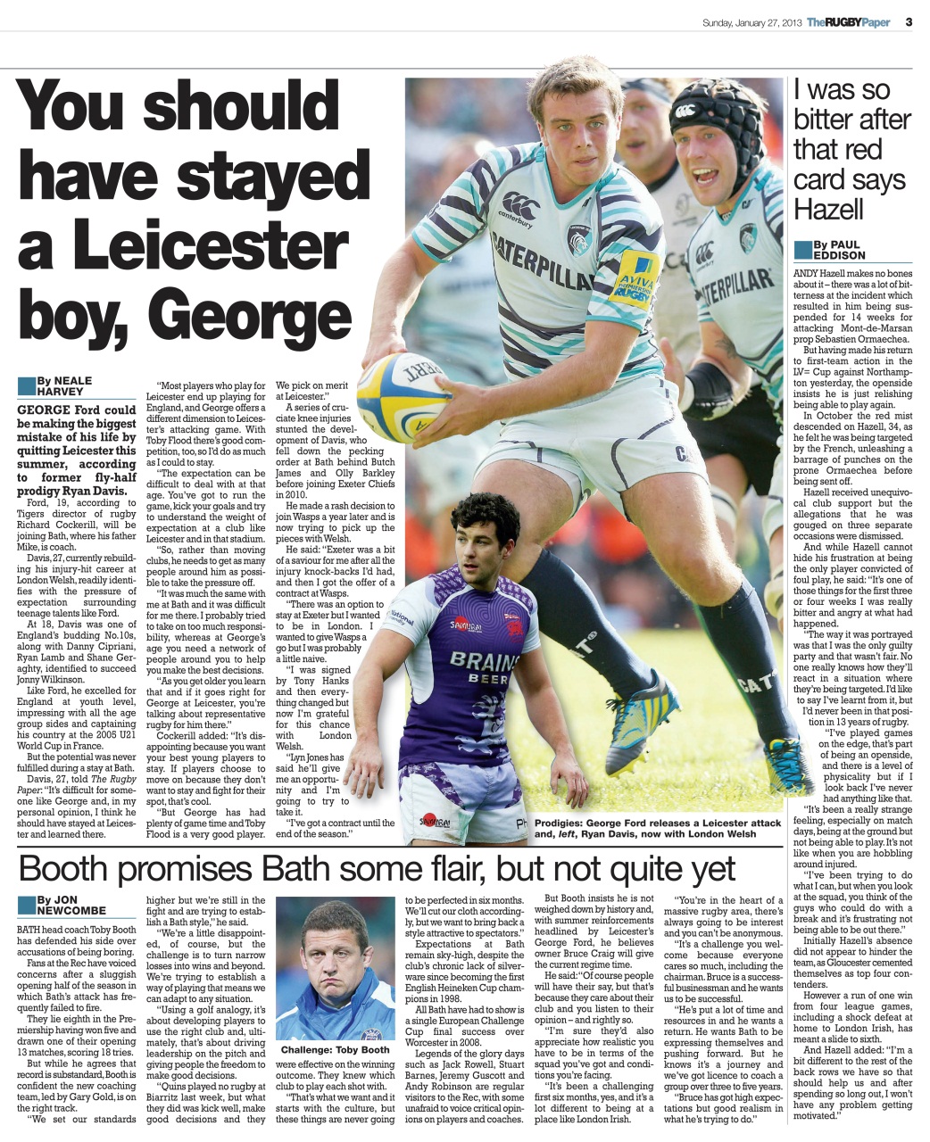 The Rugby Paper Preview Pages
