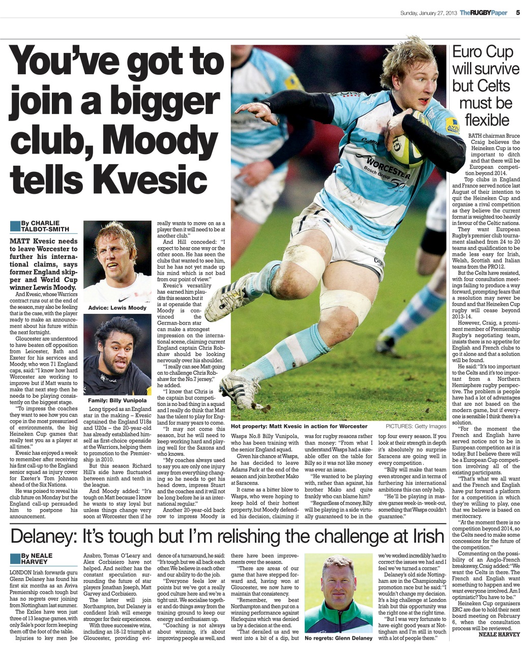 The Rugby Paper Preview Pages