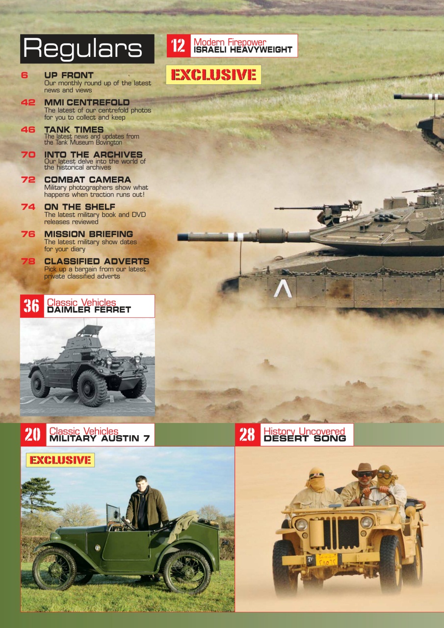 Military Machines International Preview Pages