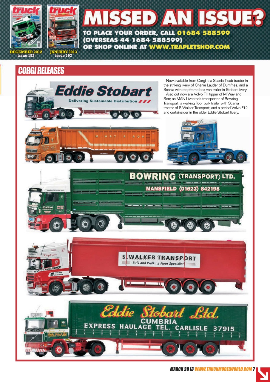 Model Car Truck Motorcycles World Preview Pages