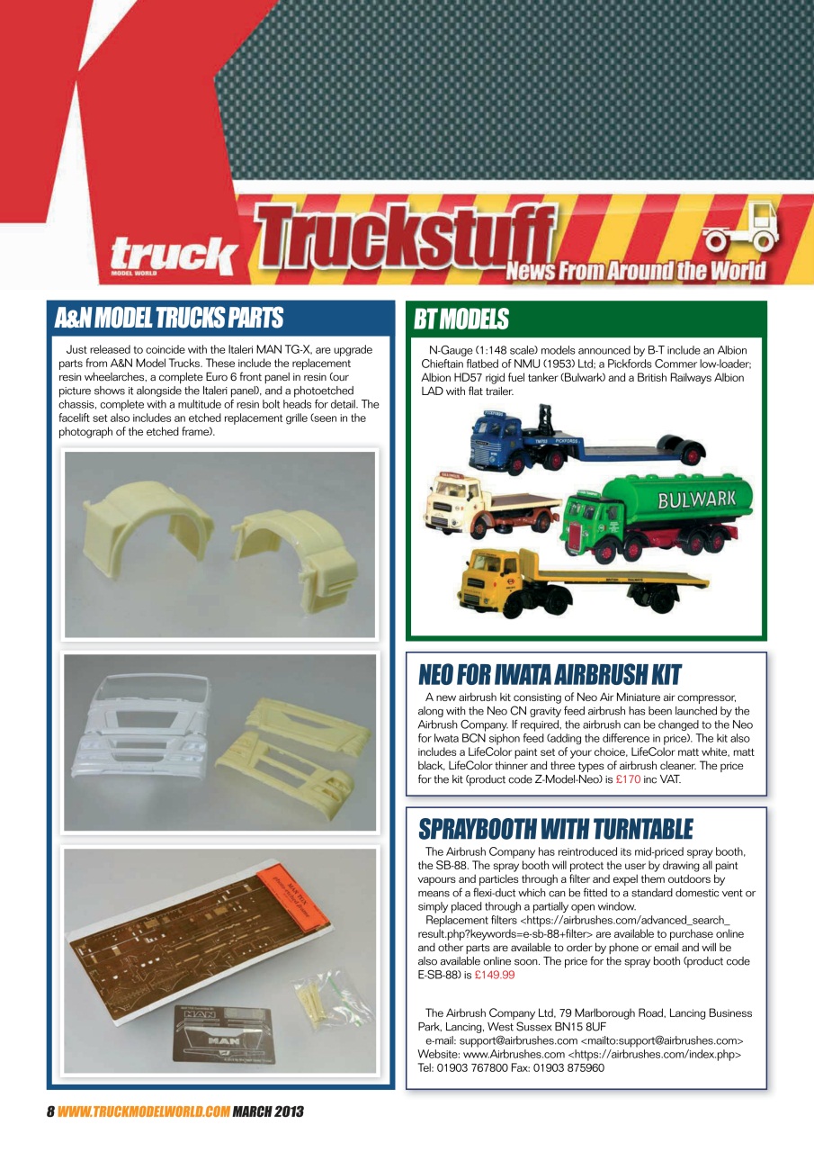Model Car Truck Motorcycles World Preview Pages