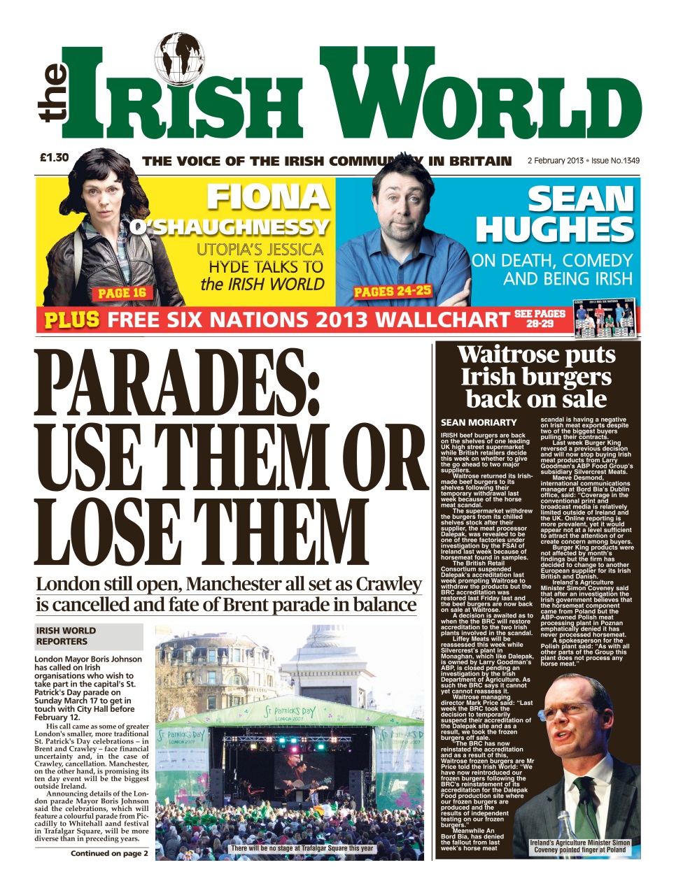 Irish World Preview Pages