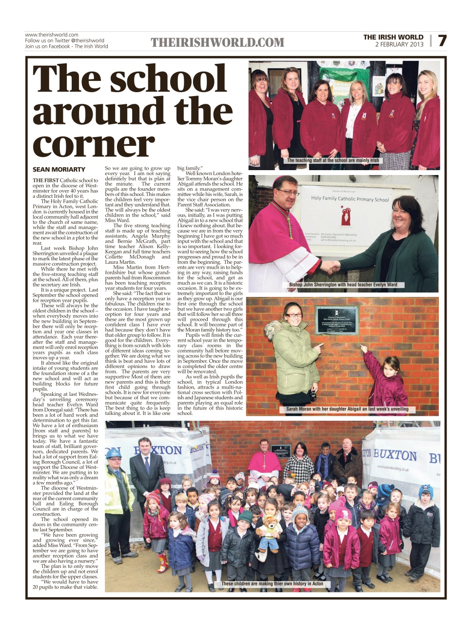 Irish World Preview Pages