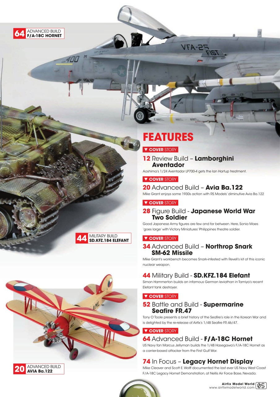 Airfix Model World Preview Pages