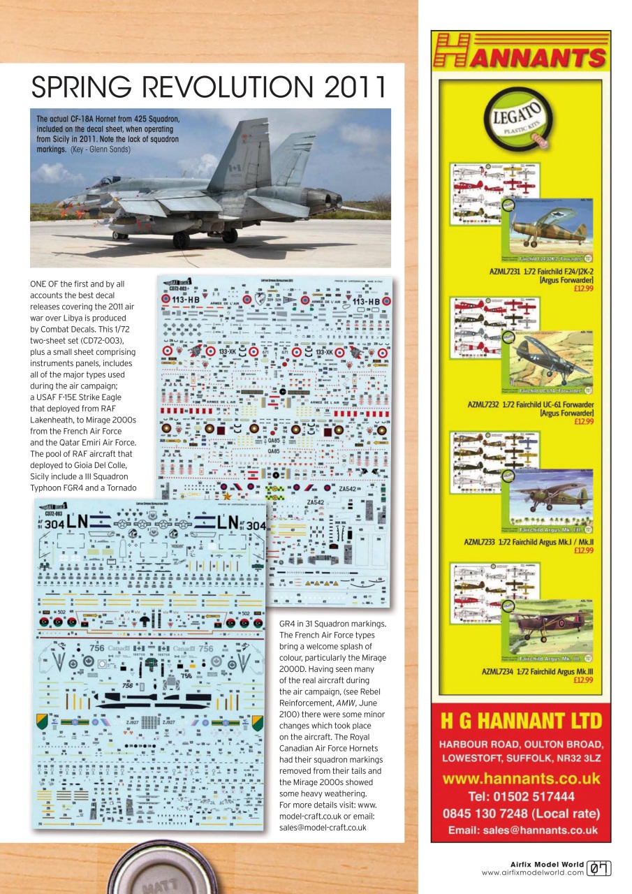 Airfix Model World Preview Pages