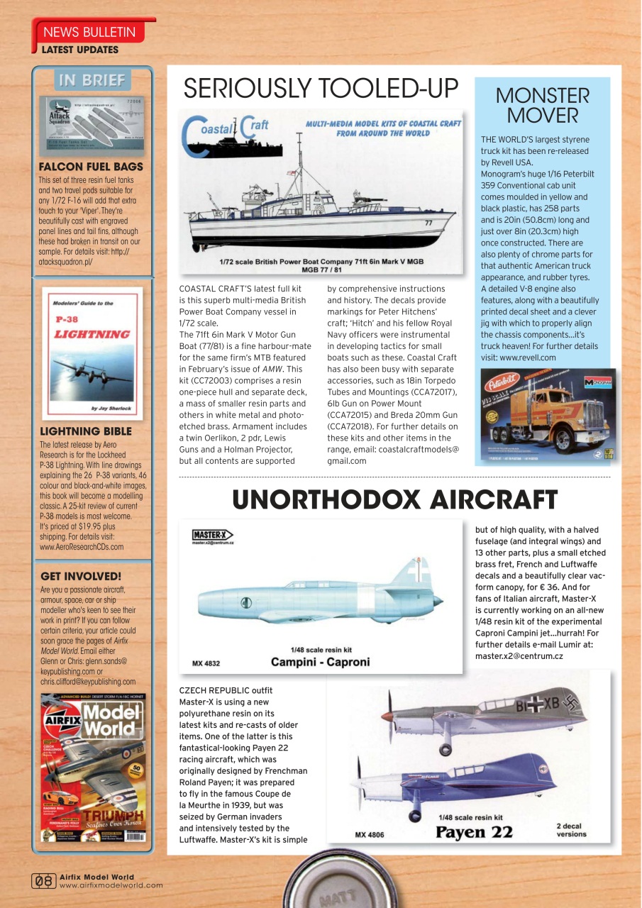 Airfix Model World Preview Pages