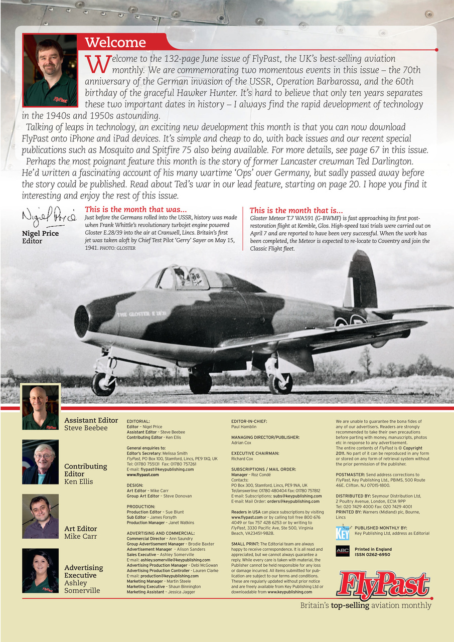 FlyPast Preview Pages