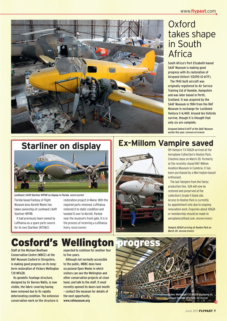 FlyPast Preview Pages