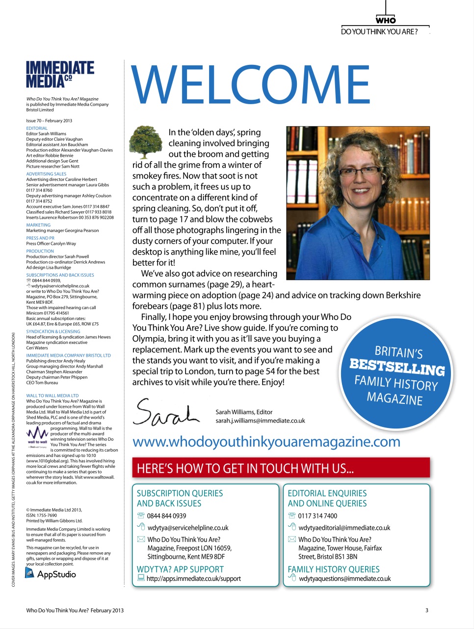 Who Do You Think You Are? Preview Pages