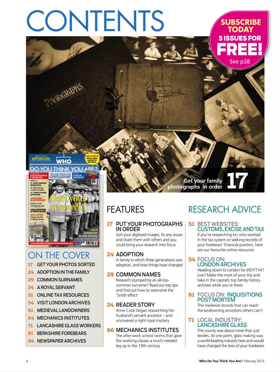 Who Do You Think You Are? Preview Pages