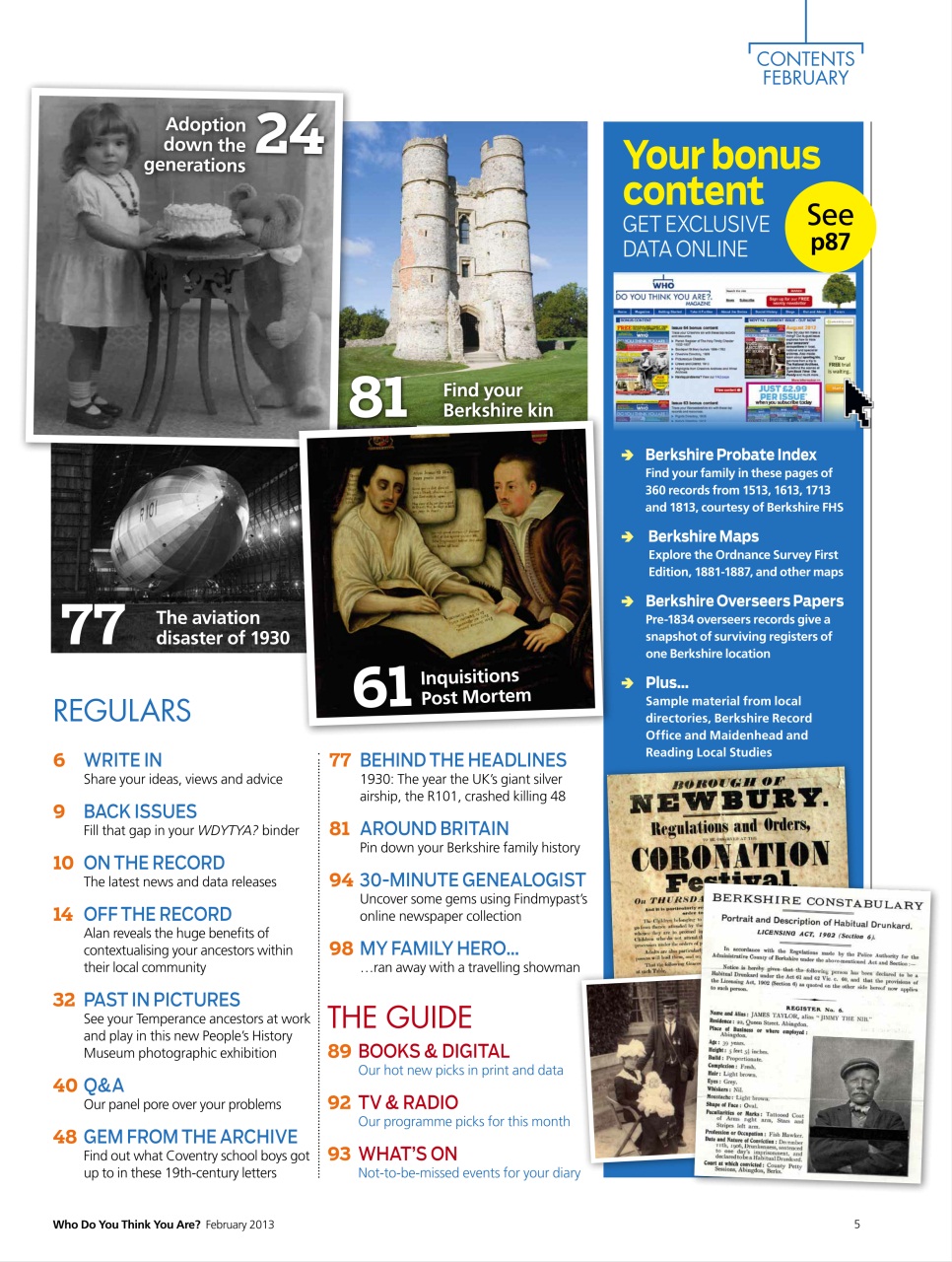 Who Do You Think You Are? Preview Pages