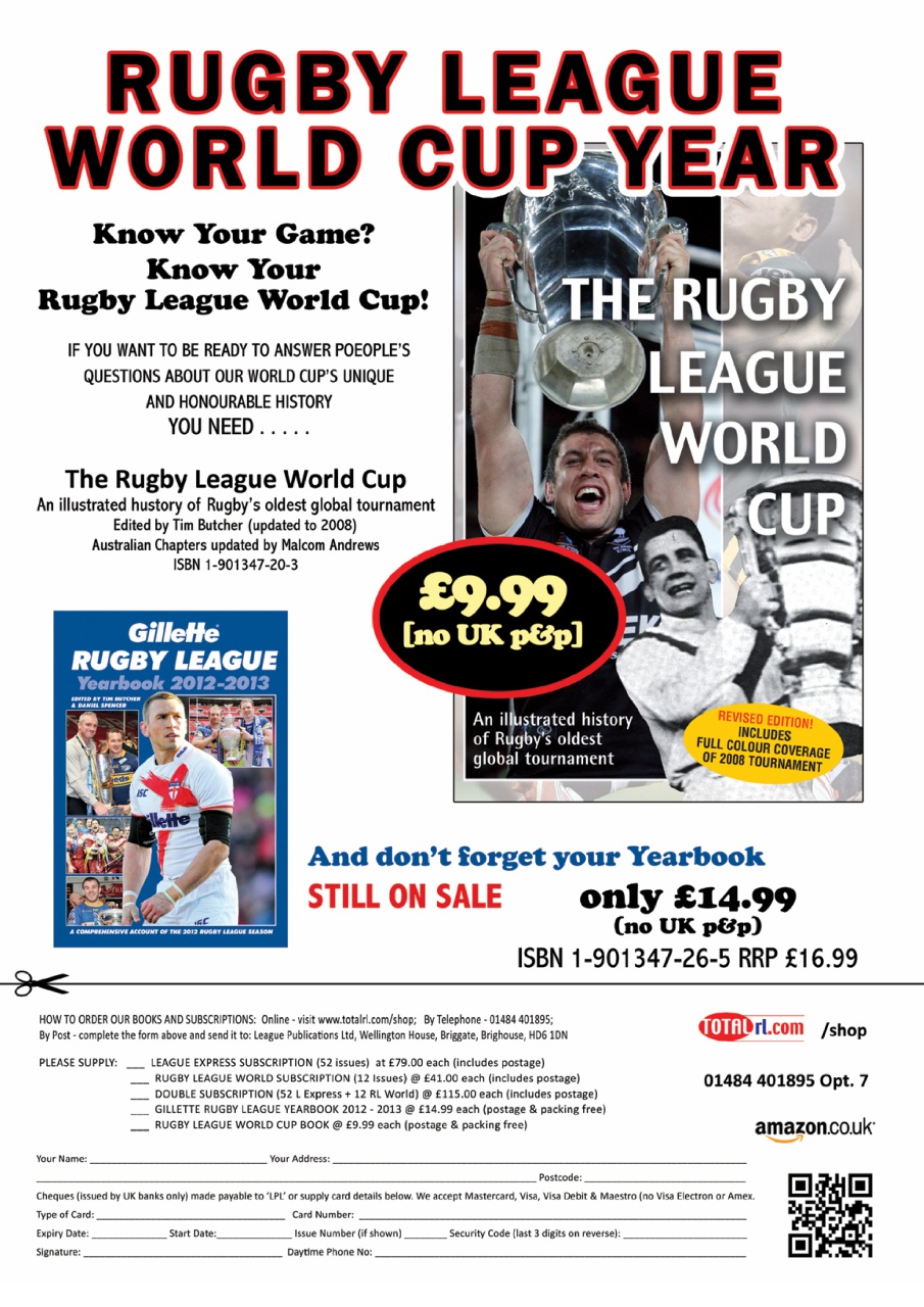 Rugby League World Preview Pages