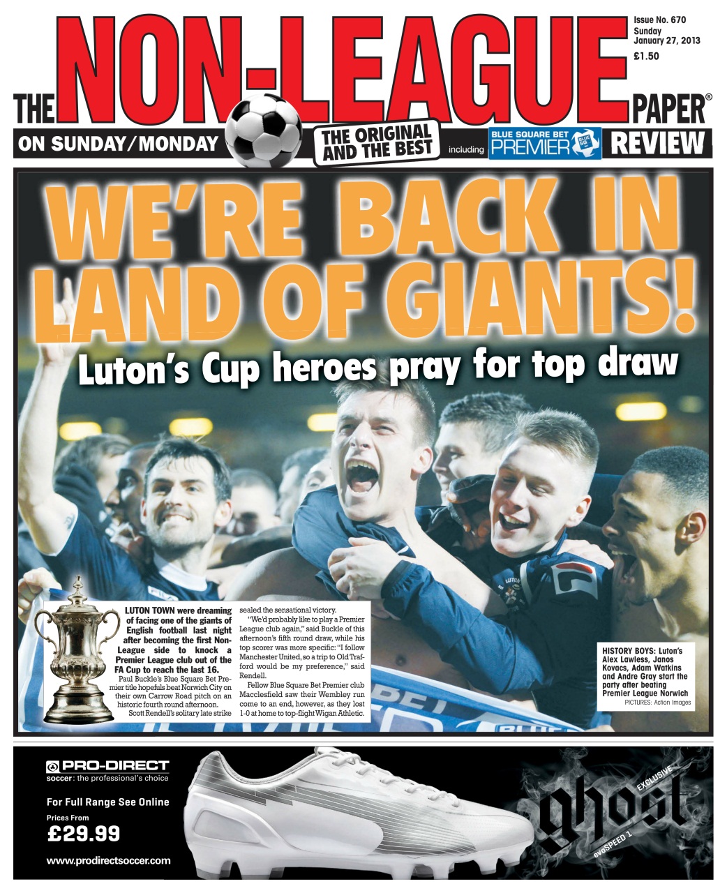 The Non-League Football Paper Preview Pages